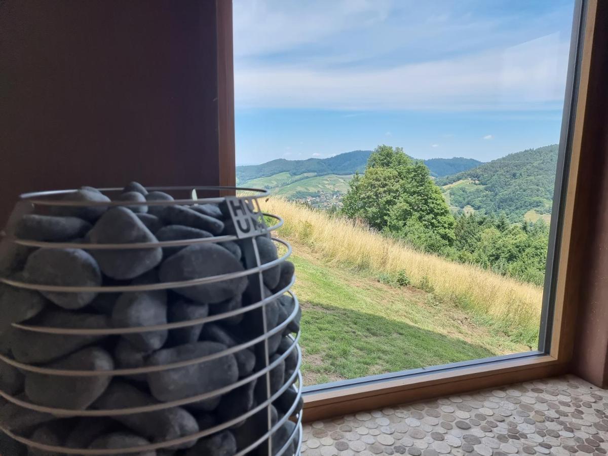 Villa Haus Am Berg Mit Wellnessbereich, Bar Und Panorama Bühlertal Esterno foto