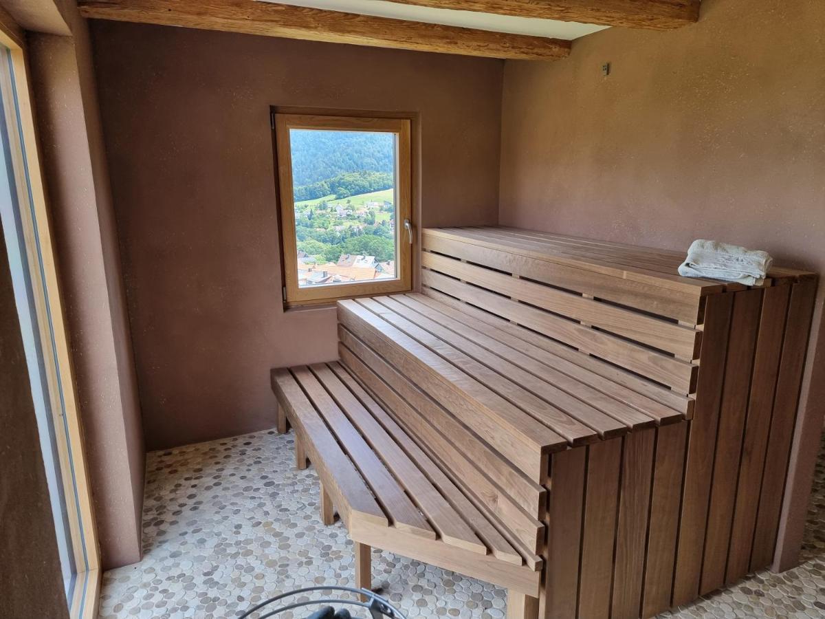 Villa Haus Am Berg Mit Wellnessbereich, Bar Und Panorama Bühlertal Esterno foto